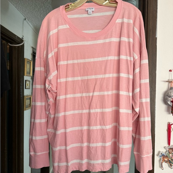 J. Crew Tops - J Crew cotton long sleeve tee